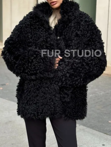 Дубленка из натуральной овчины Тиградо - фото 2