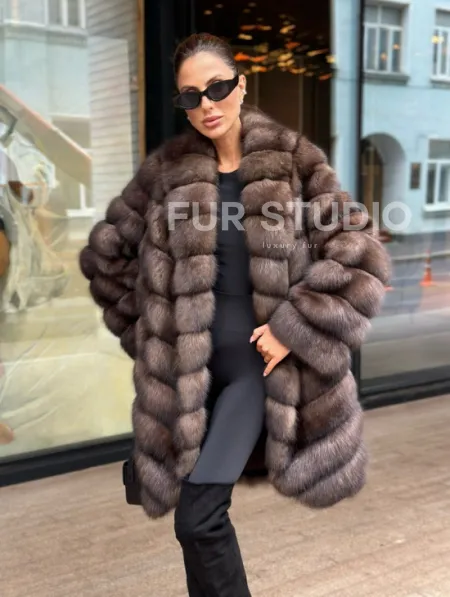 Шуба из соболя - фото 1