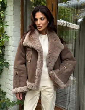 Куртка - дублёнка двухсторонняя - фото 0