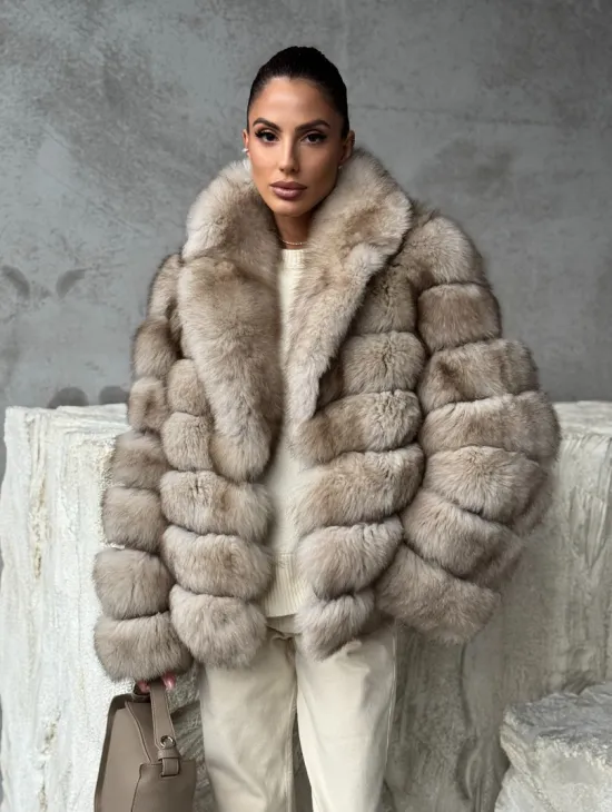 Шуба из песца - фото 8
