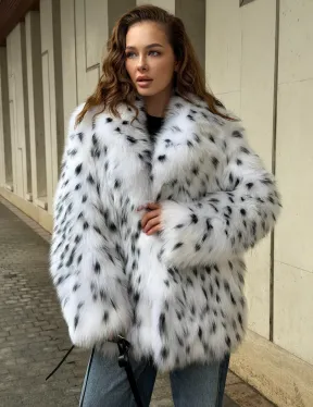 Шуба под рысь белая - фото 7