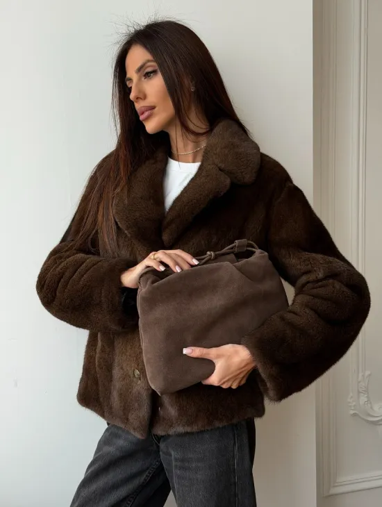 Норковый пиджак - фото 10