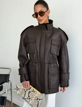 Молодёжная куртка - дублёнка - фото 0