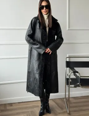 Дубленка из натуральной овчины астраган - фото 5