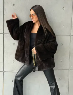 Полушубок норковый SAGA FURS - Winter 2026 - фото 8