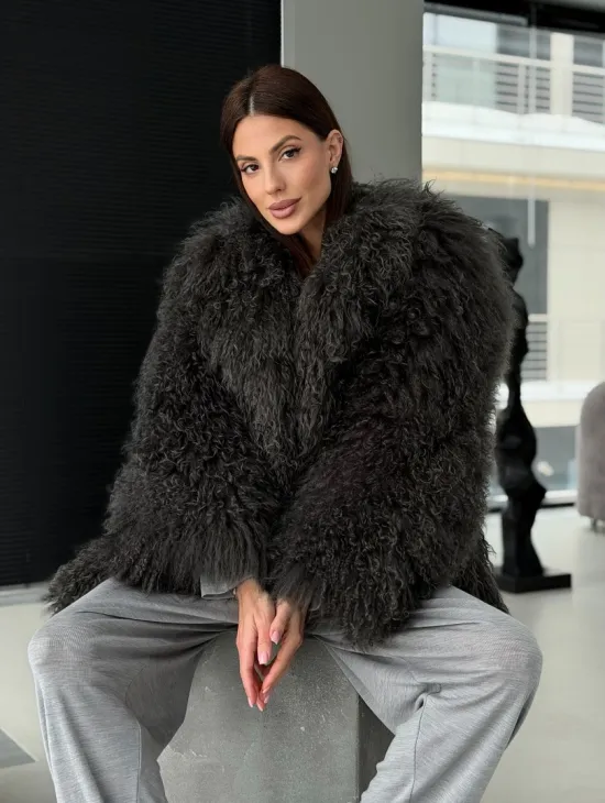 Шубка из ламы - фото 7